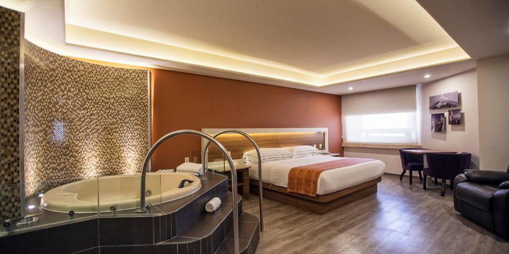 Hotel JF Grand Puebla con Jacuzzi
