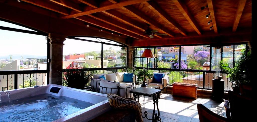 Casa Grande Luxury Boutique Hotel con jacuzzi en San Miguel de Allende